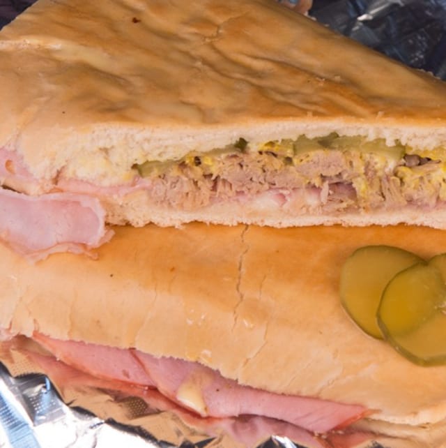 Mini-Cuban Sandwich.