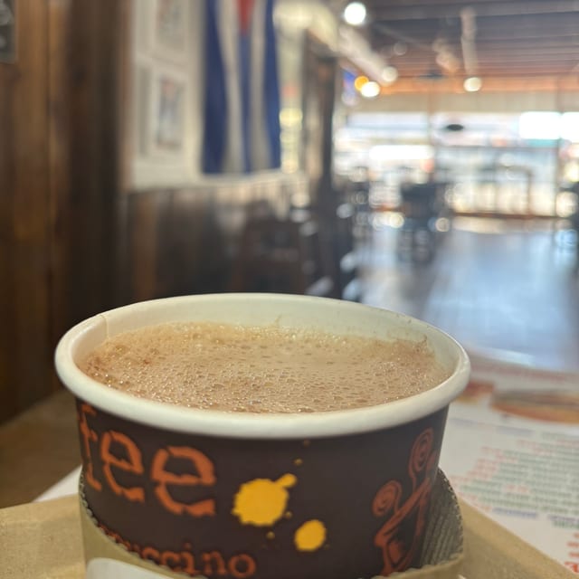 Cuban-American Coffee.
