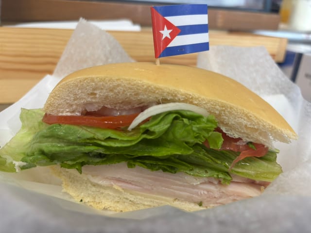 Smoked Turkey Sandwich.