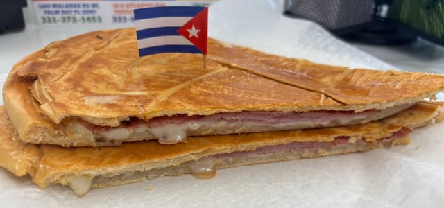Toast with Ham and Cheese.