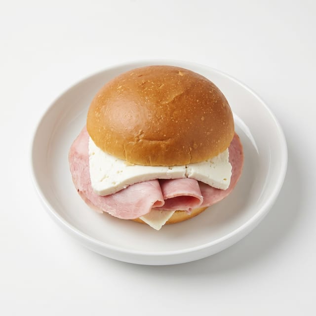 Toast with Ham and Cheese.